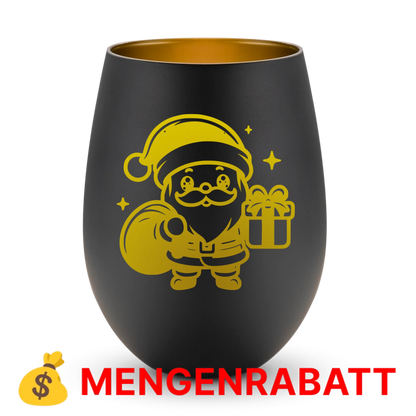 Windlicht  - Weihnachtsmann
