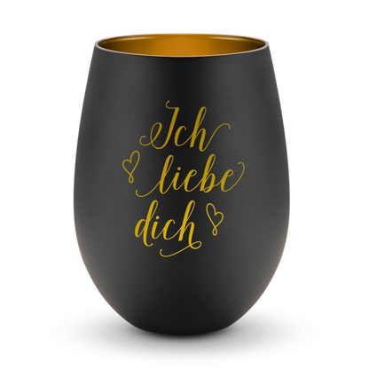 Windlicht  - ich liebe dich