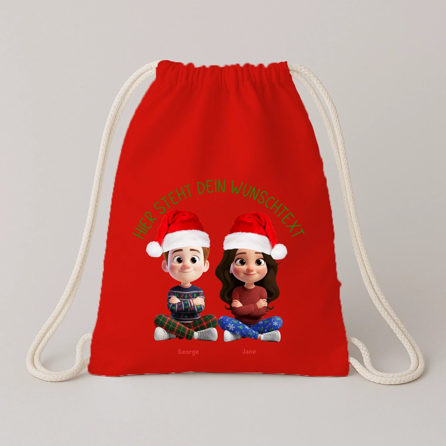 FamilySurprise-Turnbeutel-rot