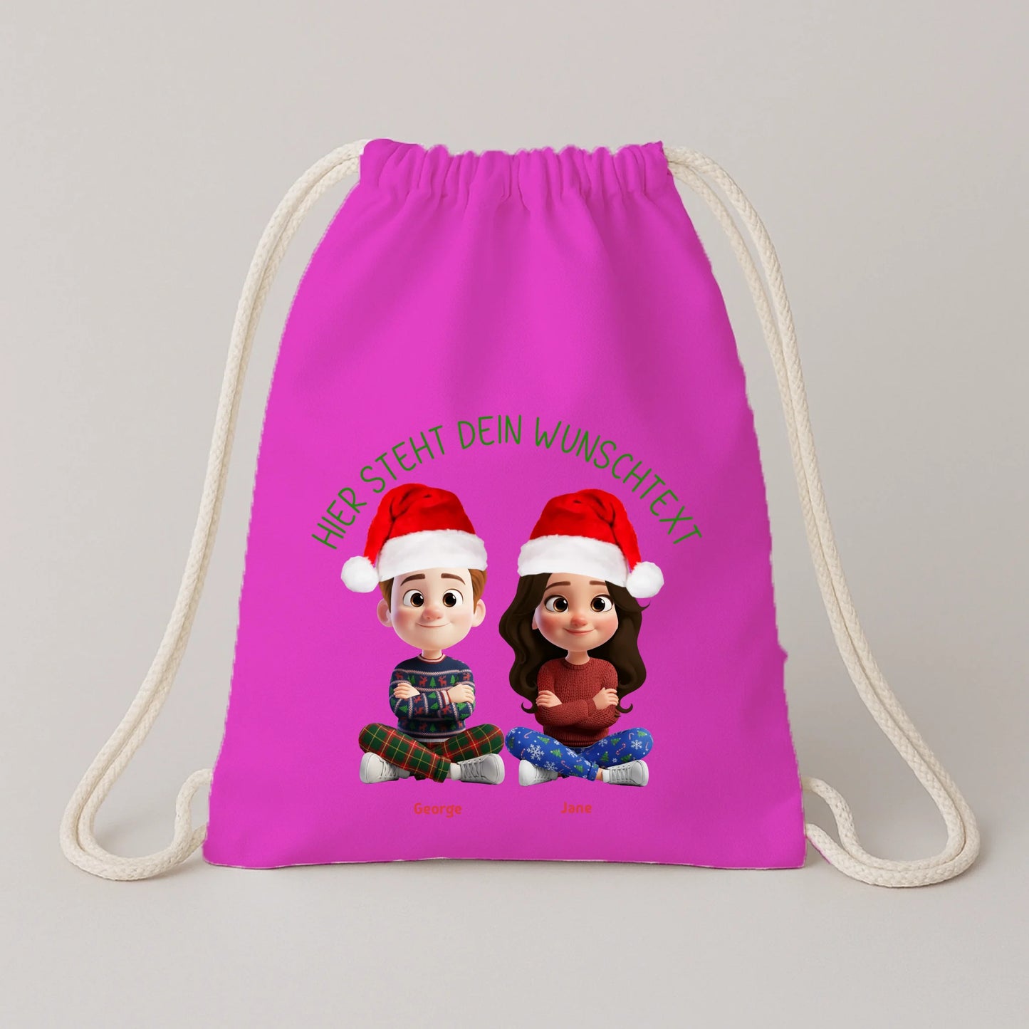 FamilySurprise-Turnbeutel-pink