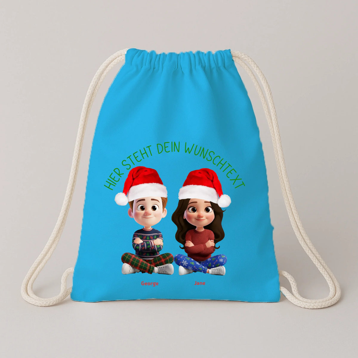 FamilySurprise-Turnbeutel-hellblau