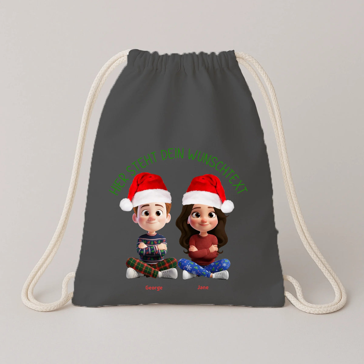 FamilySurprise-Turnbeutel-grau
