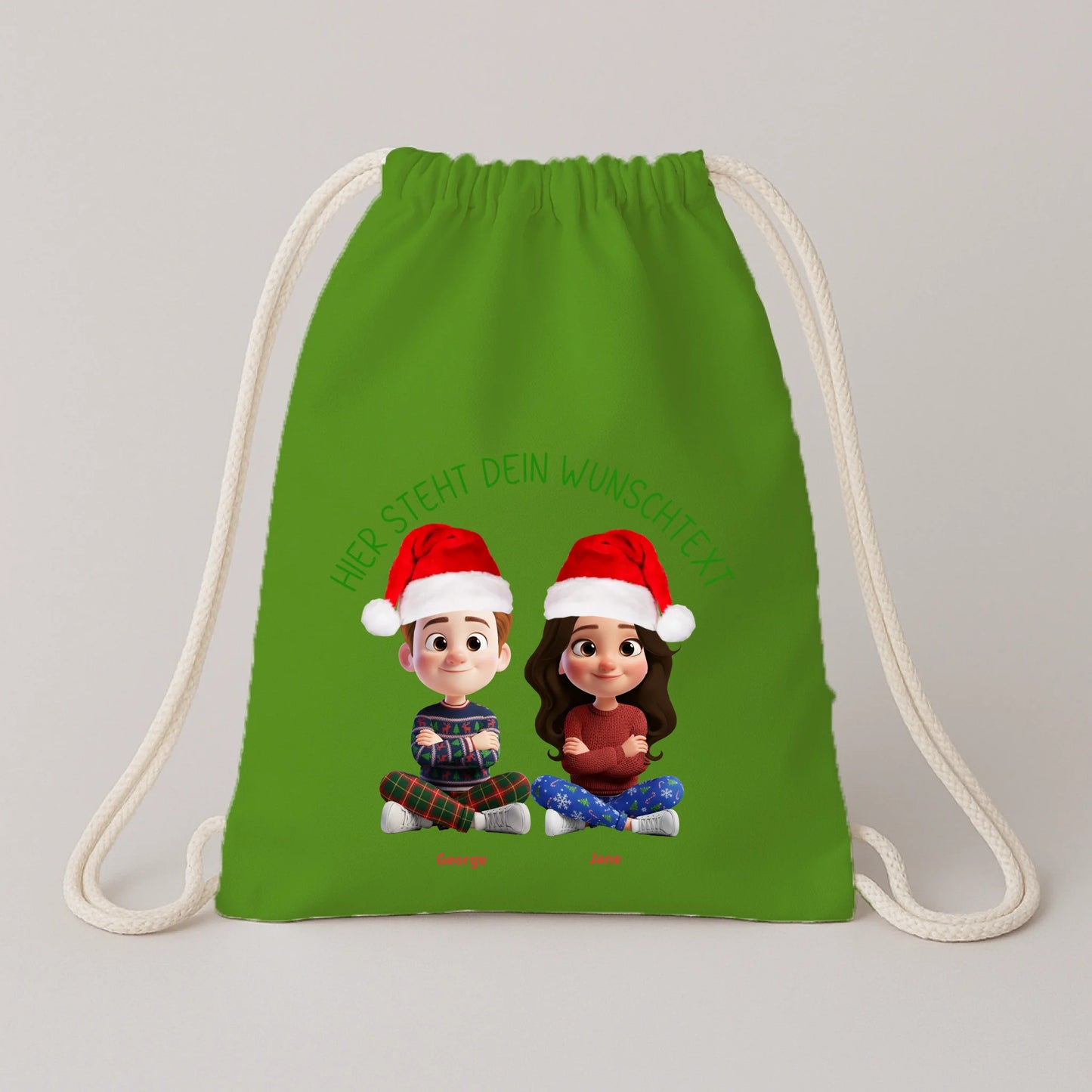 FamilySurprise-Turnbeutel-grün