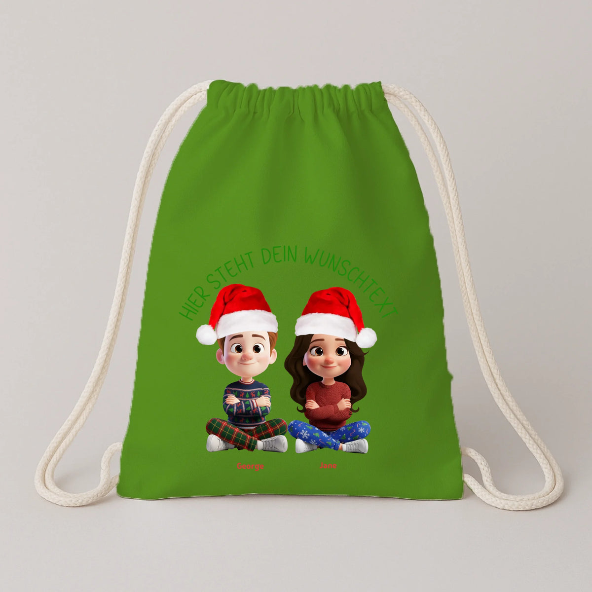 FamilySurprise-Turnbeutel-grün