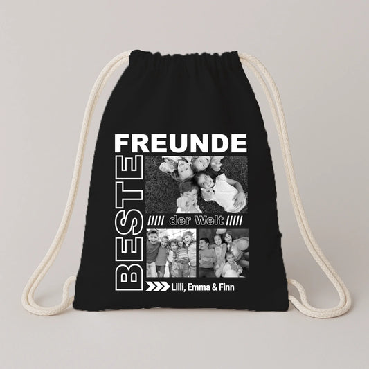 FamilySurprise-Turnbeutel-Schwarz