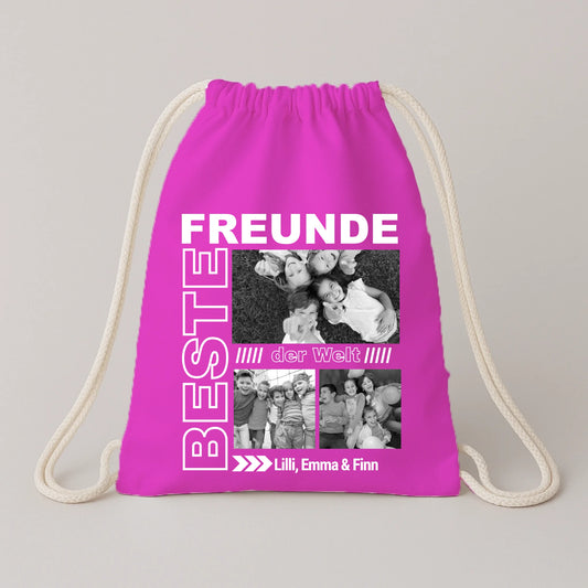 FamilySurprise-Turnbeutel-pink