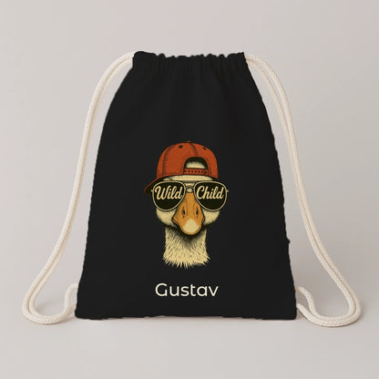 FamilySurprise-Turnbeutel-Schwarz