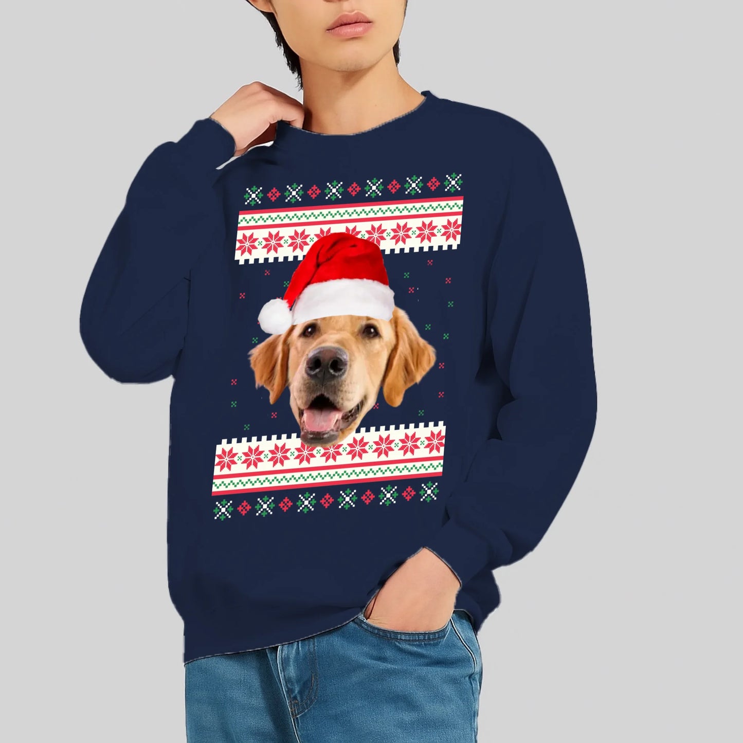 FamilySurprise-Pullover-dunkelblau