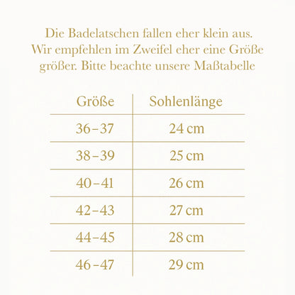 größentabelle