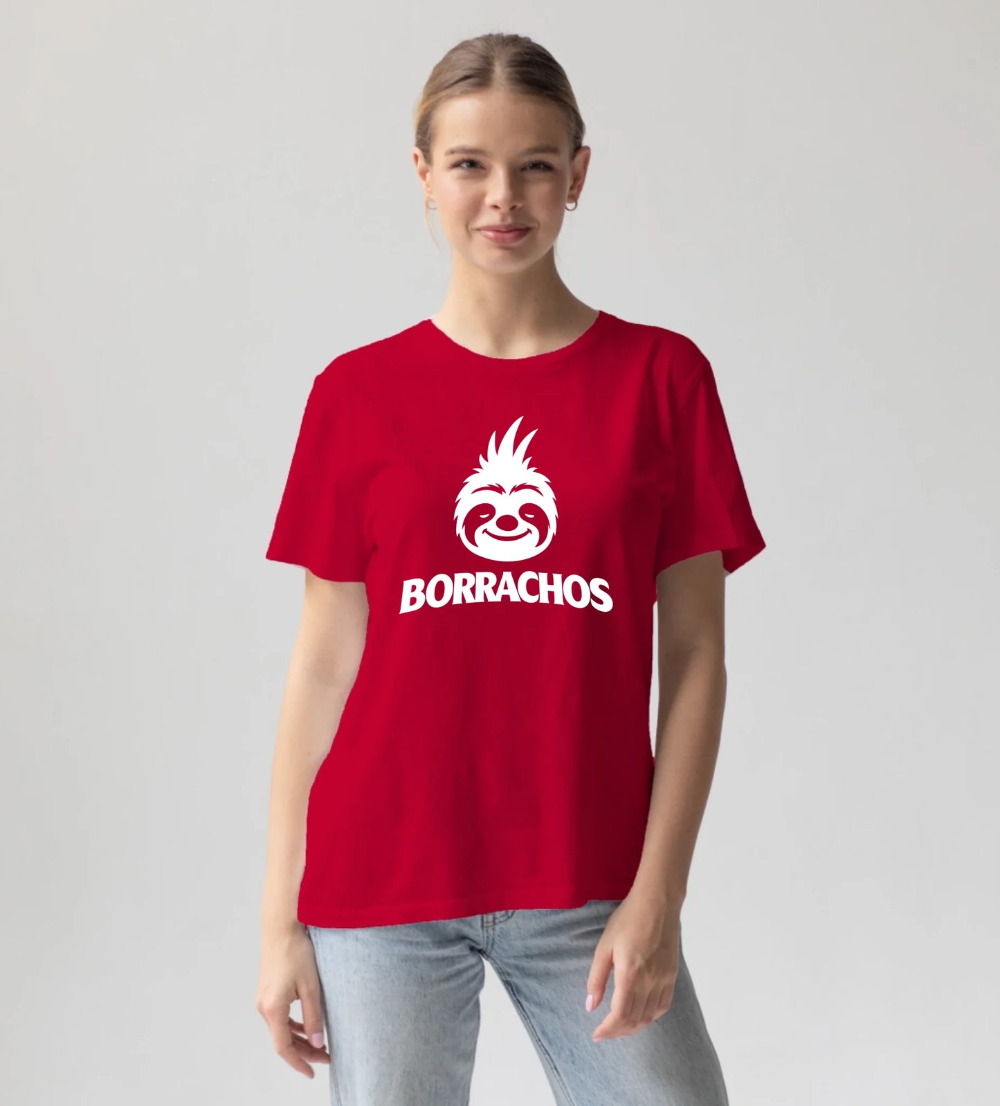 FamilySurprise-Borrachos-T-Shirt_Damen-rot