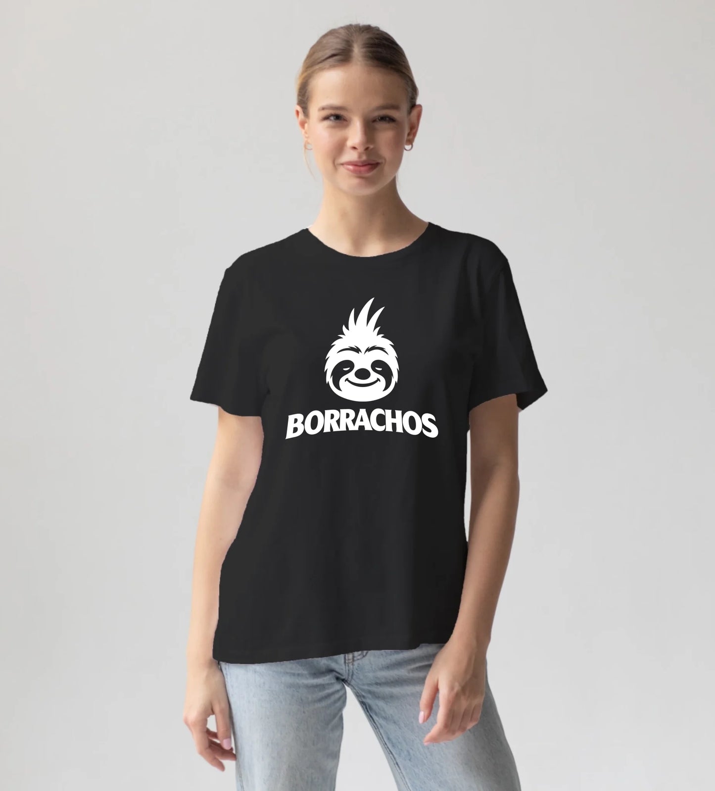 FamilySurprise-Borrachos-T-Shirt_Damen-schwarz