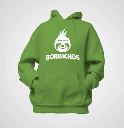 Borrachos_Hoodie_gruen-vorne
