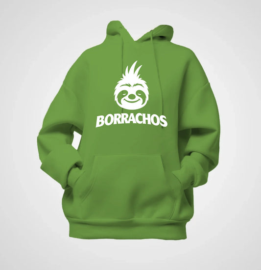 Borrachos_Hoodie_gruen-vorne