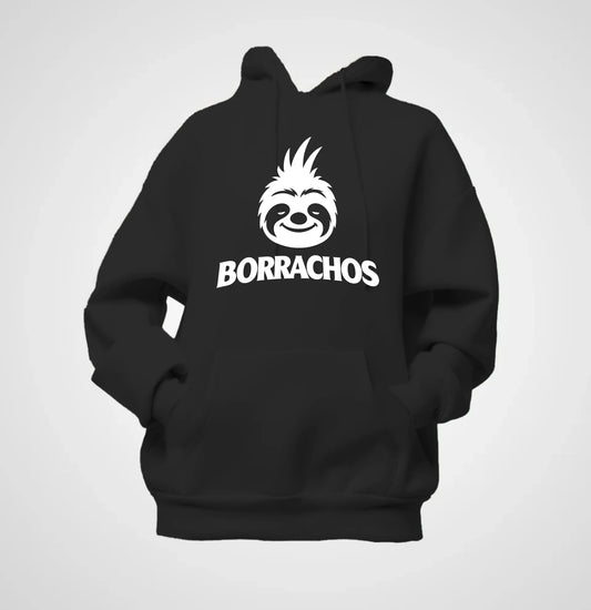 Borrachos_Hoodie_schwarz-vorne