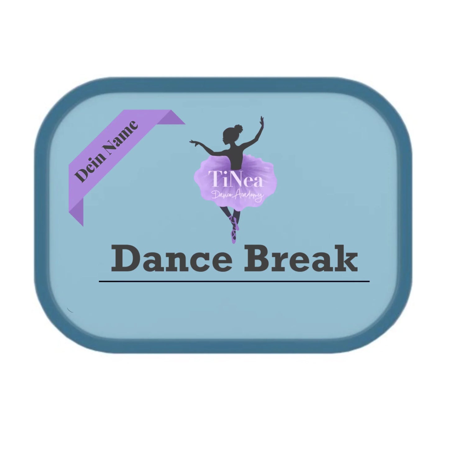 Brotdose personalisierbar - TiNea Dance Break, weitere Produktansicht