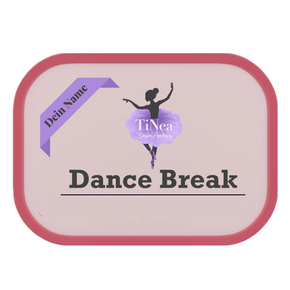 Brotdose personalisierbar - TiNea Dance Break, Ansicht des Produkts