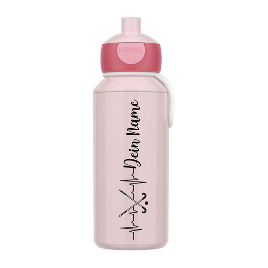 Trinkflasche Mepal personalisierbar - Hockeyherzschlag