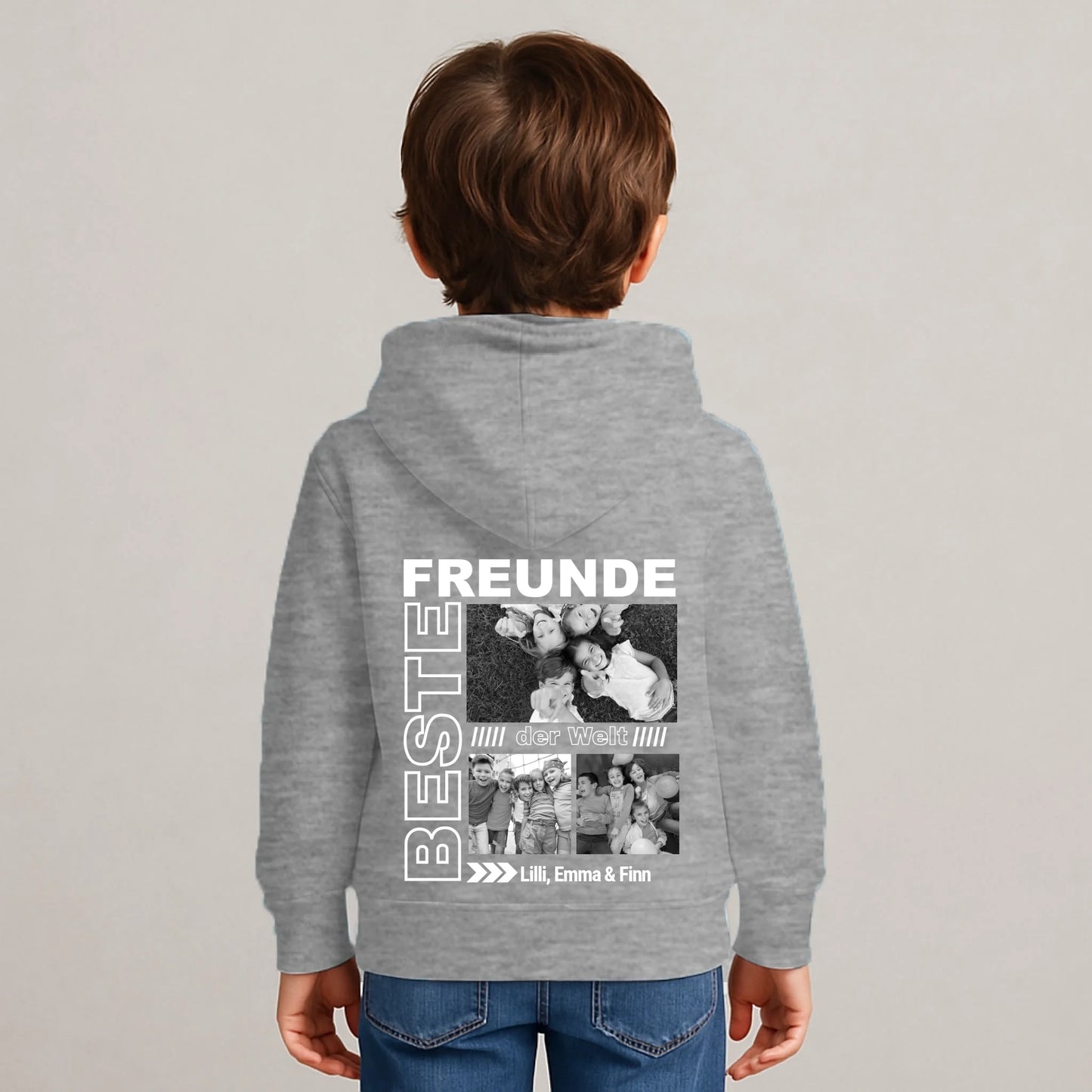FamilySurprise_Hoodie-Kinder-meliert