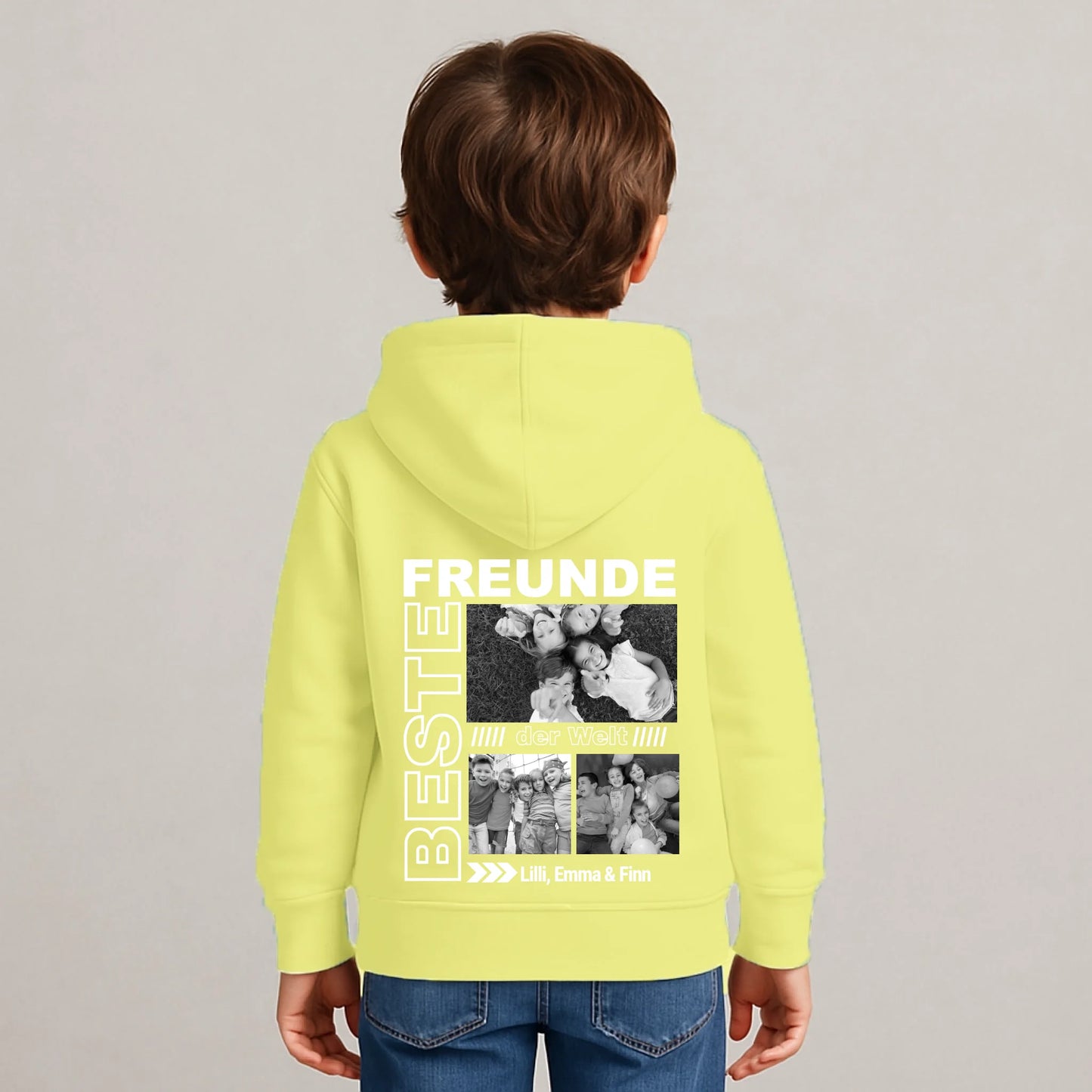 FamilySurprise_Hoodie-Kinder-gelb