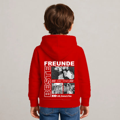 FamilySurprise_Hoodie-Kinder-rot