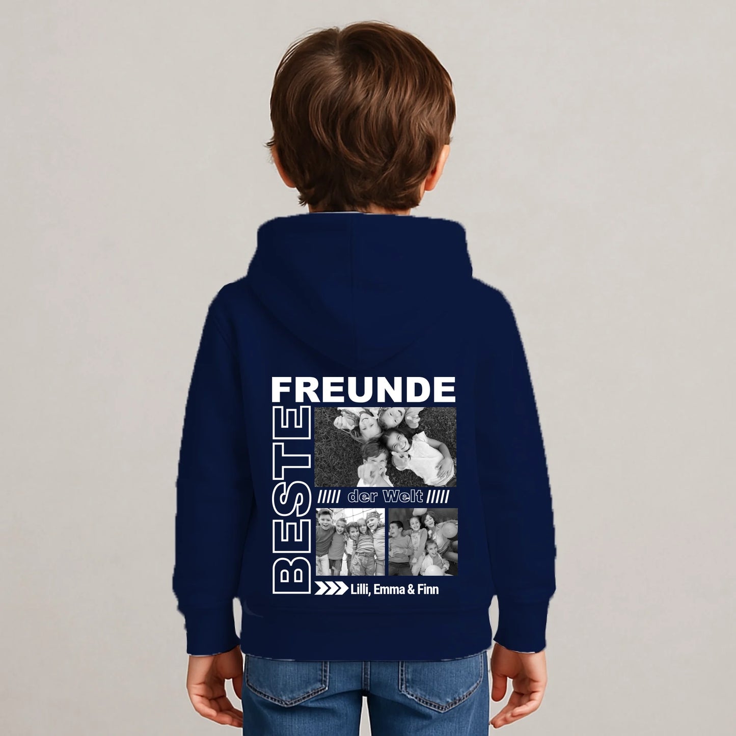FamilySurprise_Hoodie-Kinder-dunkelblau