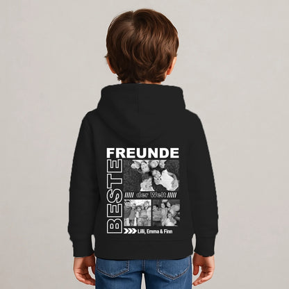 FamilySurprise_Hoodie-Kinder-schwarz