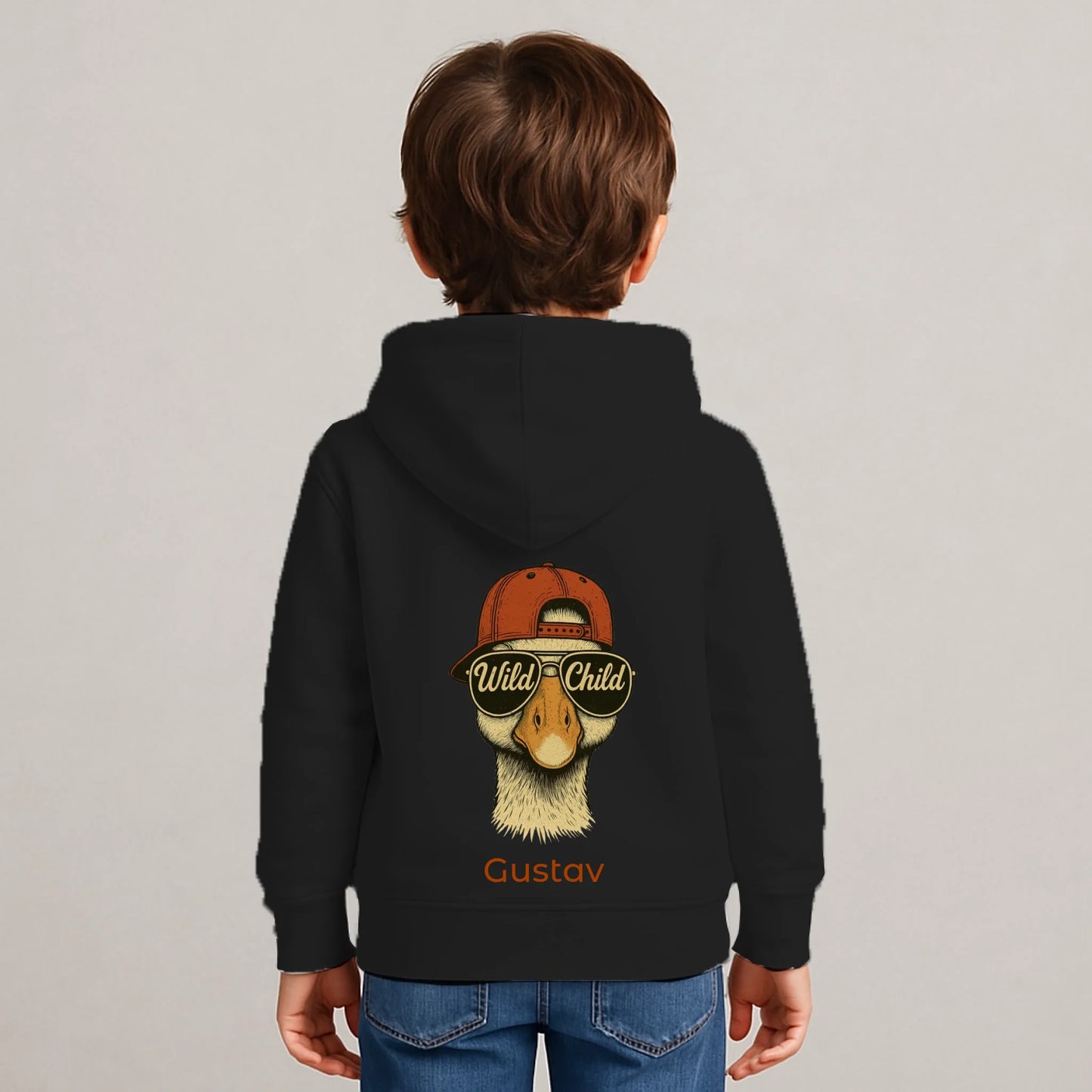 FamilySurprise_Hoodie-Kinder-schwarz