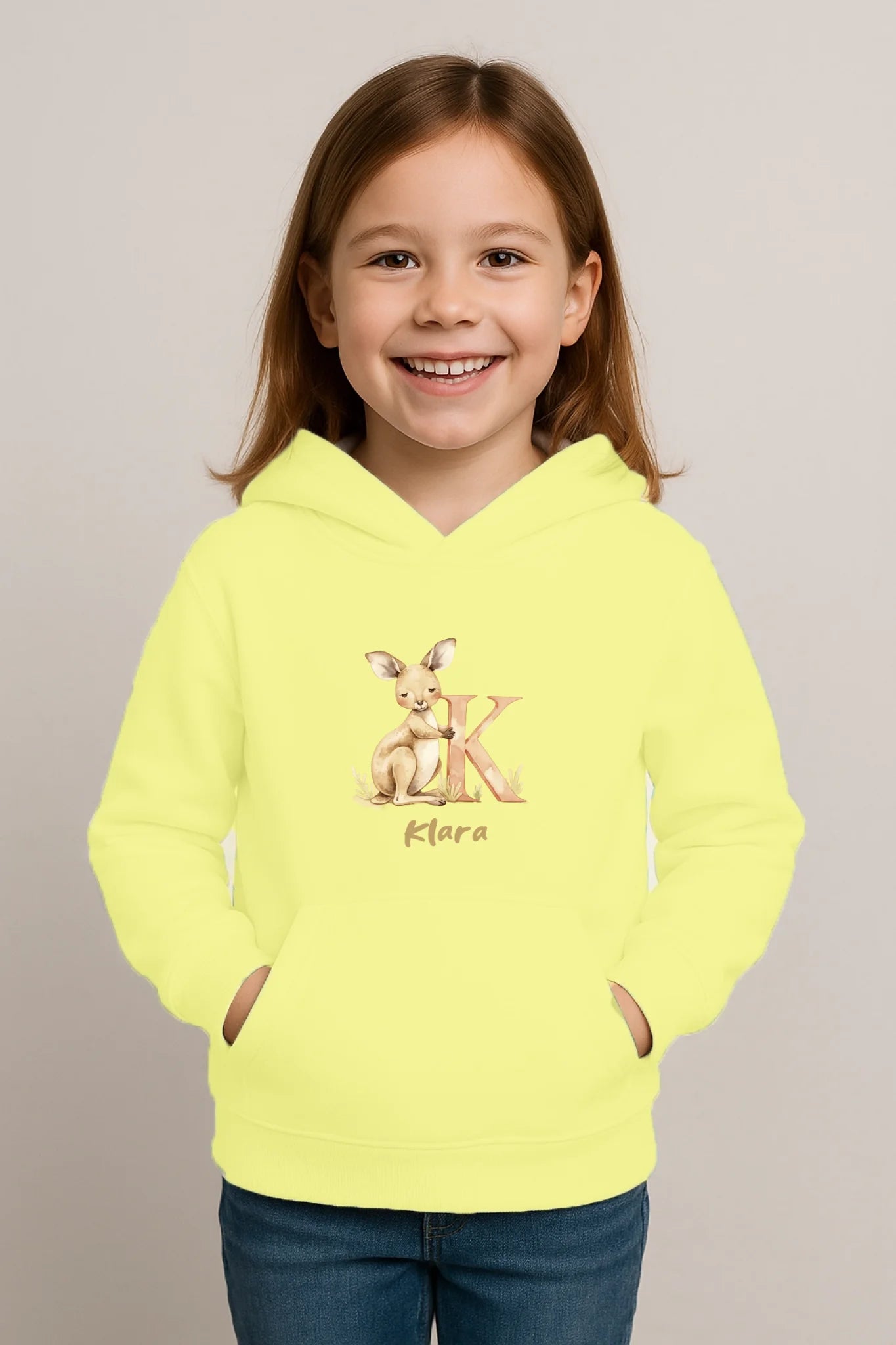 FamilySurprise-Kinderhoodie-vorne-gelb