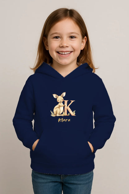 FamilySurprise-Kinderhoodie-vorne-dunkelblau