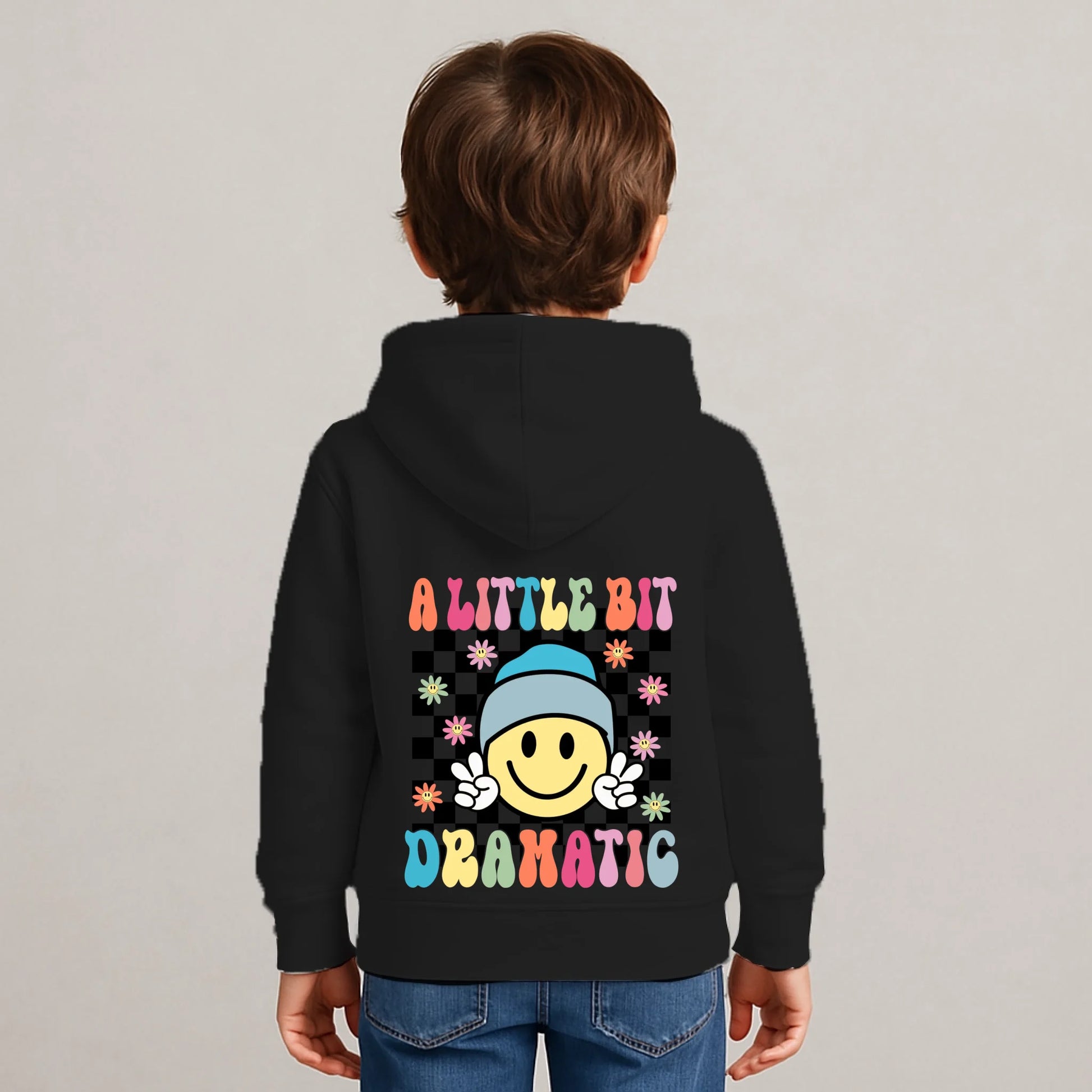 FamilySurprise_Hoodie-Kinder-schwarz