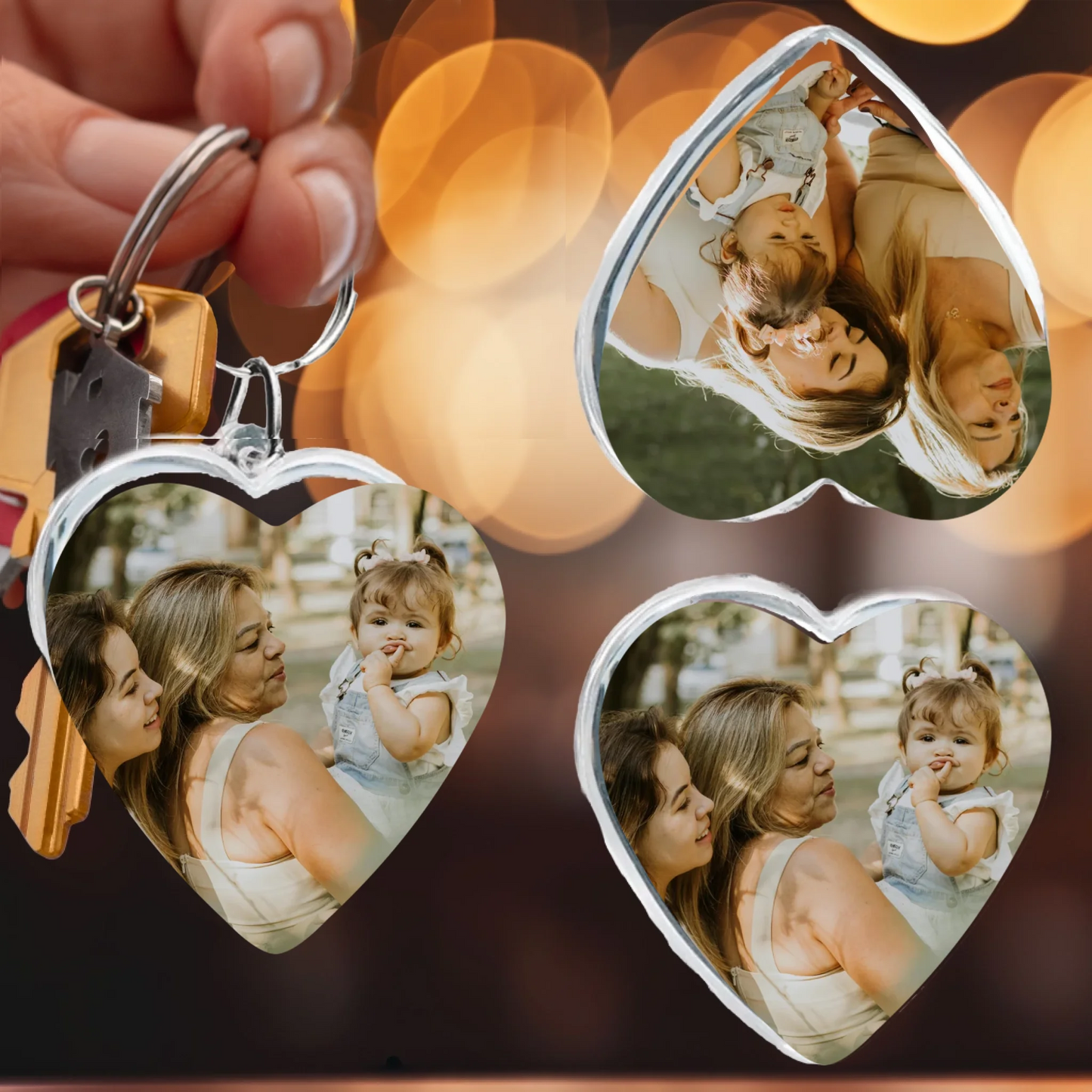 FamilySurprise-personalisierter-Schlüsselanhänger-herz