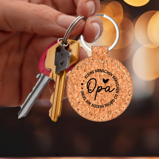 FamilySurprise-Schlüsselanhänger-personalisiert-kork-rund