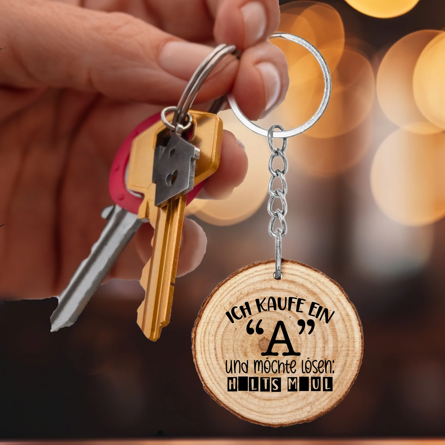 FamilySurprise-Schlüsselanhänger-personalisiert-holz