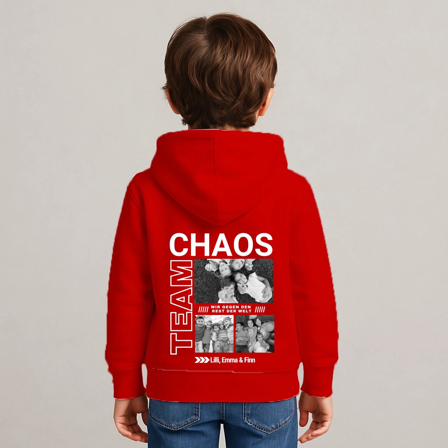 FamilySurprise_Hoodie-Kinder-rot