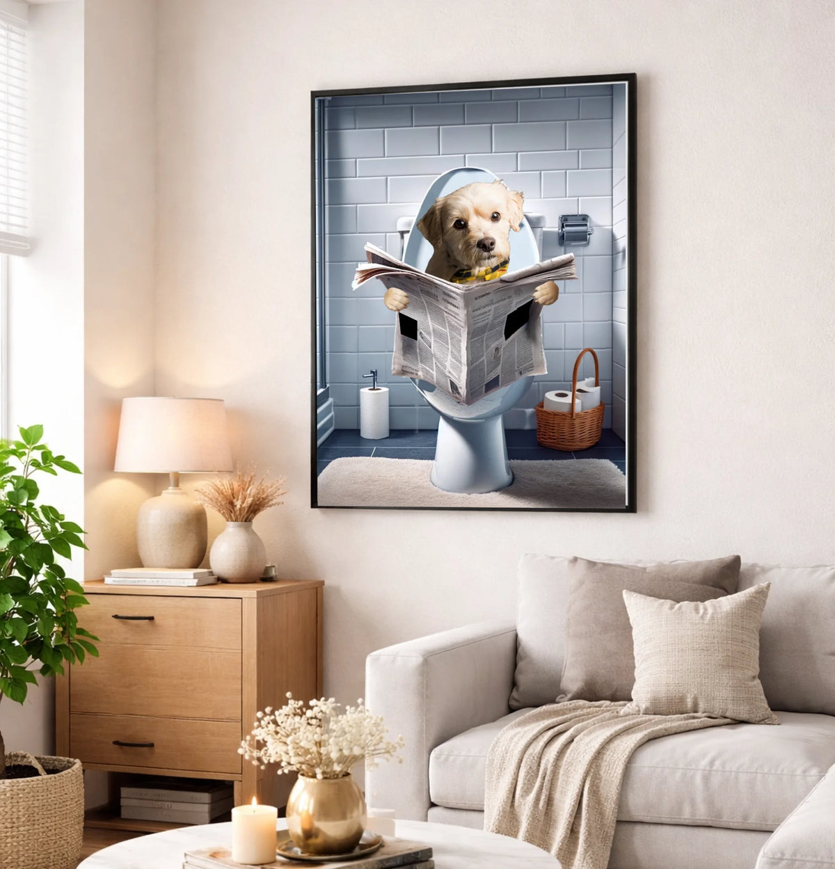 Poster mit Motiv „Bitte. nicht stören“