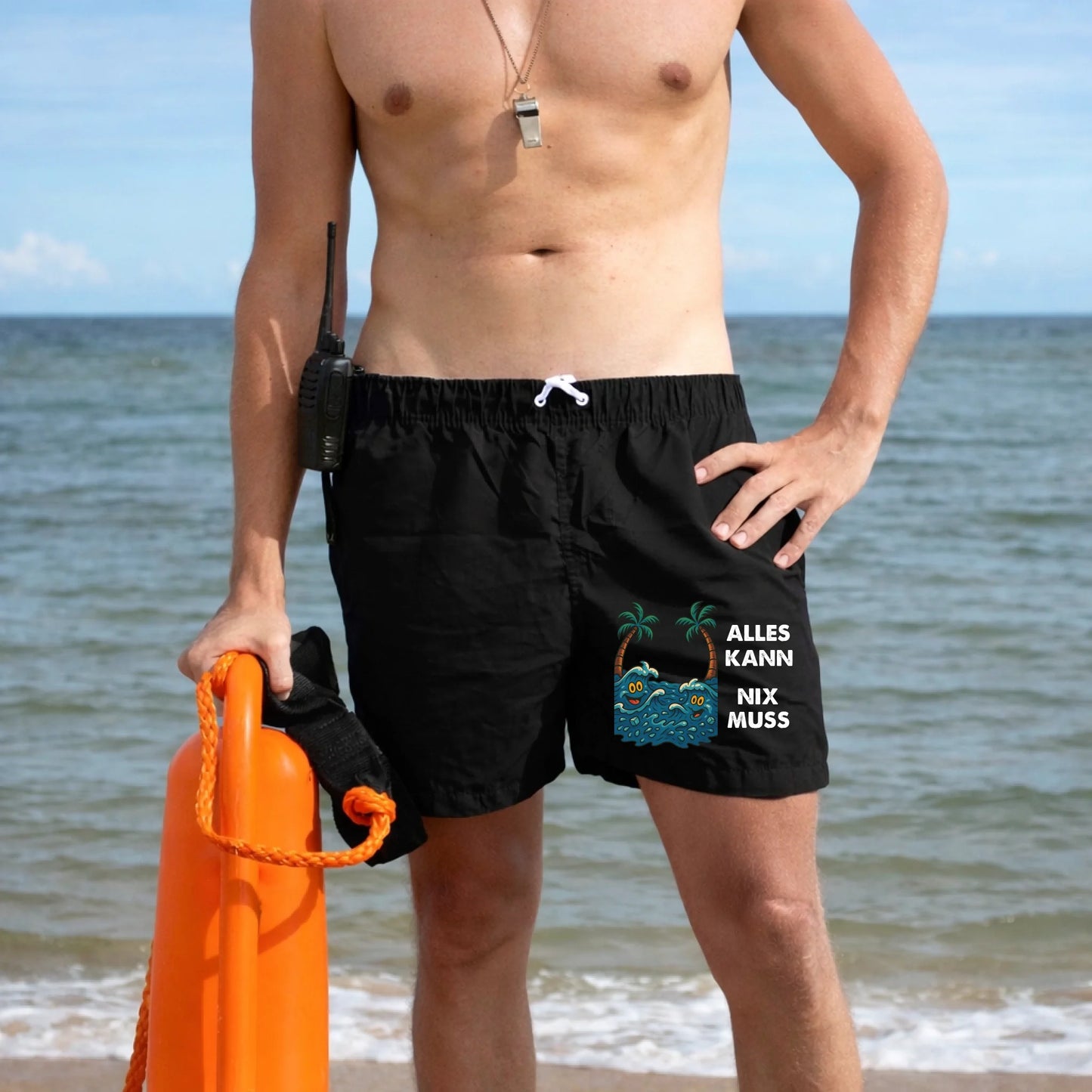 FamilySurprise-Badehose-schwarz