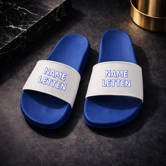 FamilySurprise-personalisiert-Badelatschen-blau