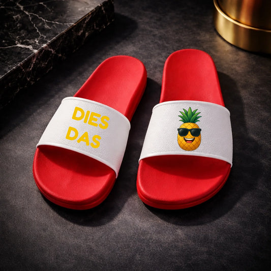 FamilySurprise-personalisiert-Badelatschen-rot