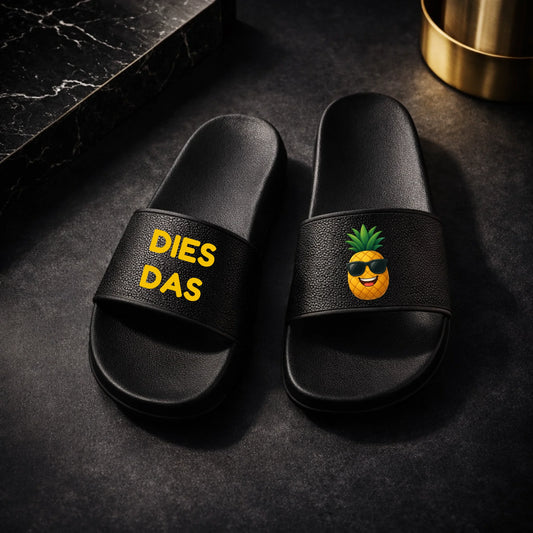 FamilySurprise-personalisiert-Badelatschen-schwarz