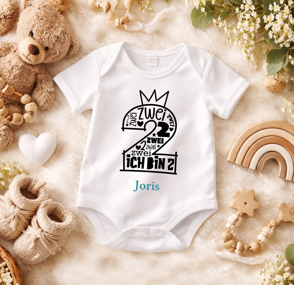FamilySurprise-Babybody-personalisierbar-weiss