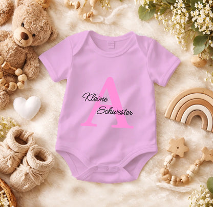 FamilySurprise-Babybody-personalisierbar-rosa