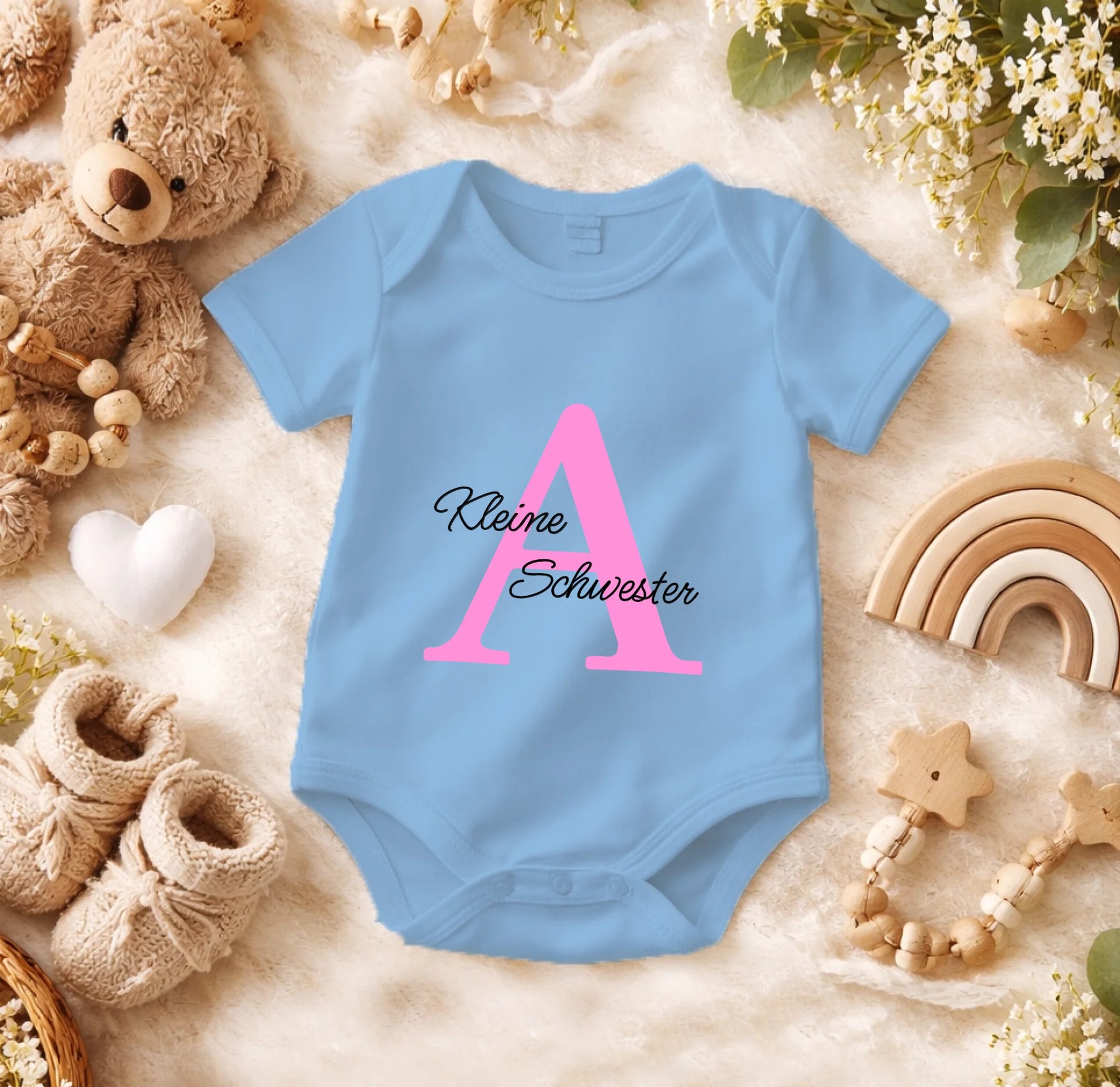 FamilySurprise-Babybody-personalisierbar-hellblau