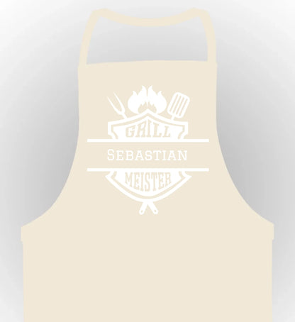 schürze beige
