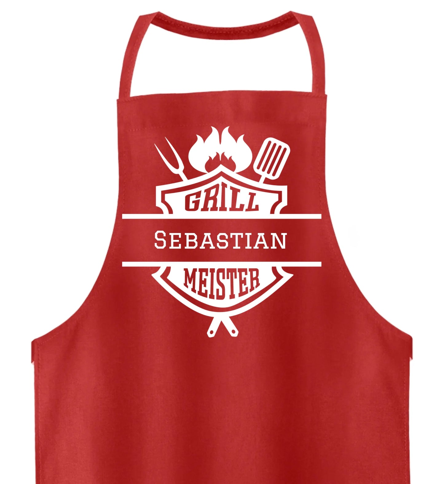 Grillschürze personalisierbar  - Grillmeister