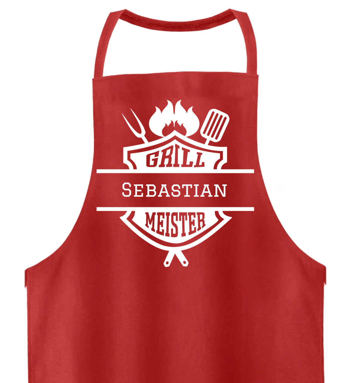 Grillschürze personalisierbar  - Grillmeister