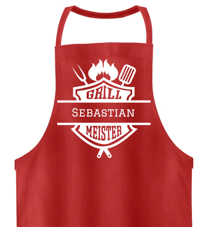 Grillschürze personalisierbar  - Grillmeister