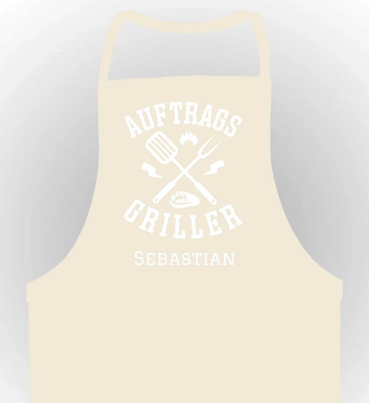 schürze beige