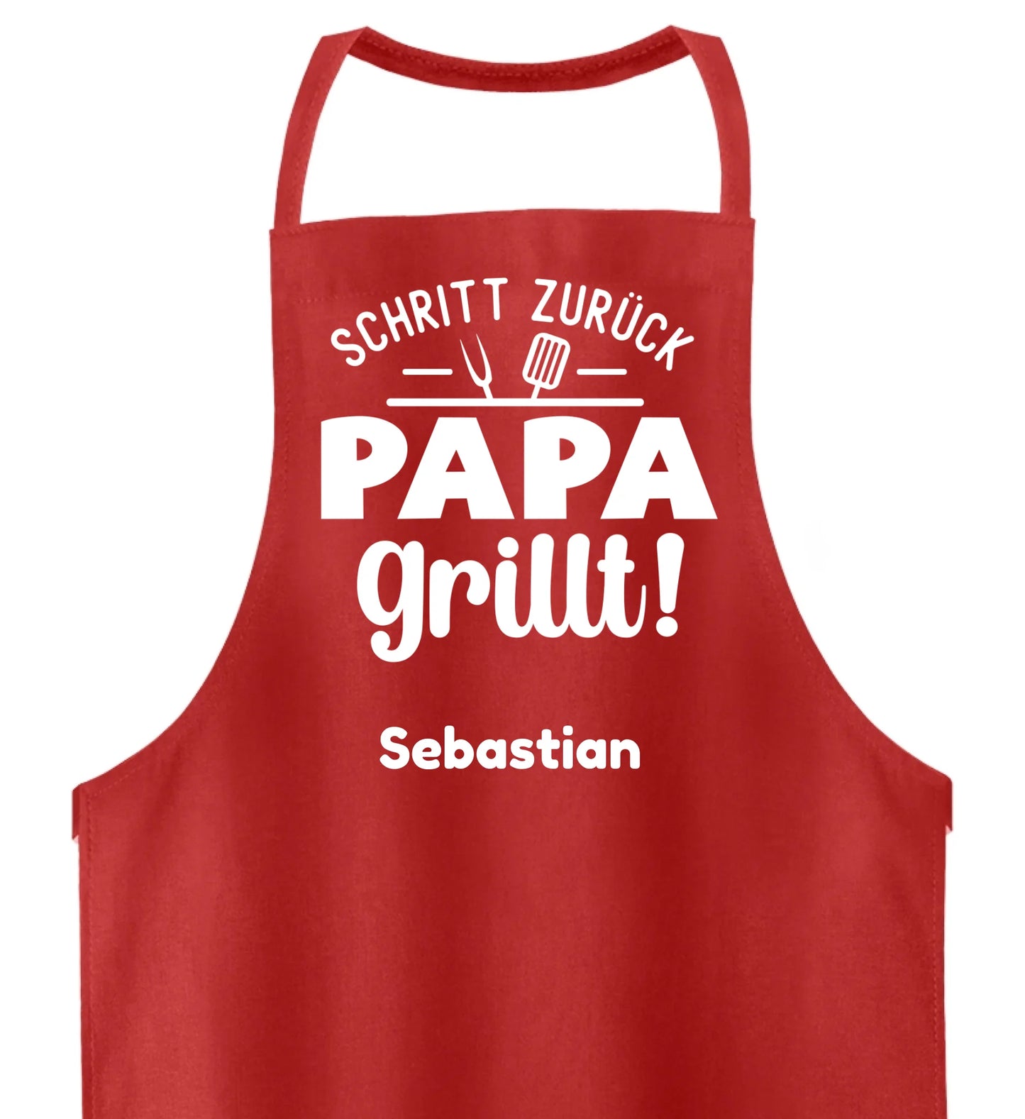 Grillschürze personalisierbar  - Papa grillt