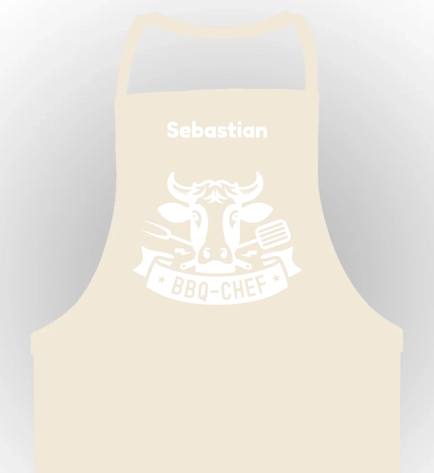schürze beige