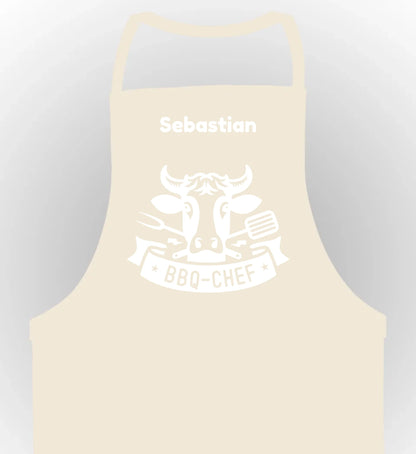 schürze beige